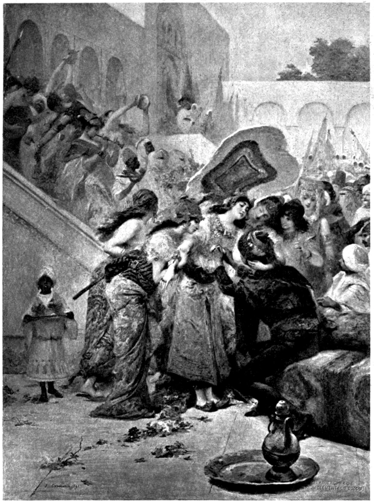 Frontespizio delle Mille e una notte di Burton